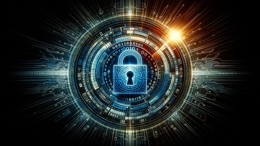 Digital Padlock Overlaying